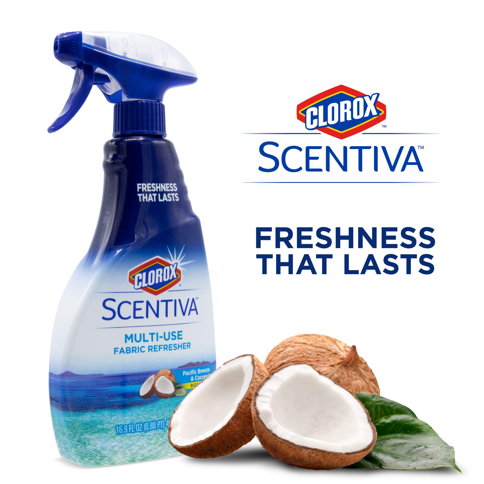 Amazon.com: Clorox Scentiva Fabric Refresher Spray, Pacific Breeze